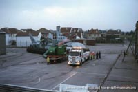 BH7 being moved to The Hovercraft Museum
